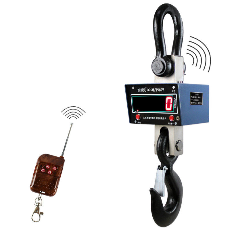 Electronic Hanging Weighing Scale , 2 - 10 Ton Industrial Crane Scale