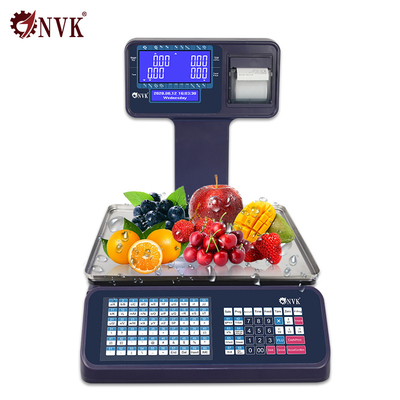 सुविधाजनक स्टोर के लिए लेबल रसीद प्रिंटिंग स्केल पीओएस सिस्टम कैश रजिस्टर